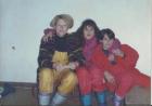 Sijeanj, 1990. Godine, Skijanje Na Tari - Vrina Ivana, Vuica Anita I Nastavnica Eti Vrani
